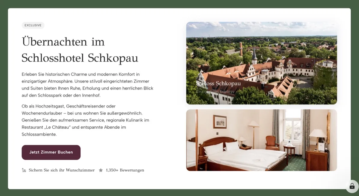 Schlosshotel Detail 1