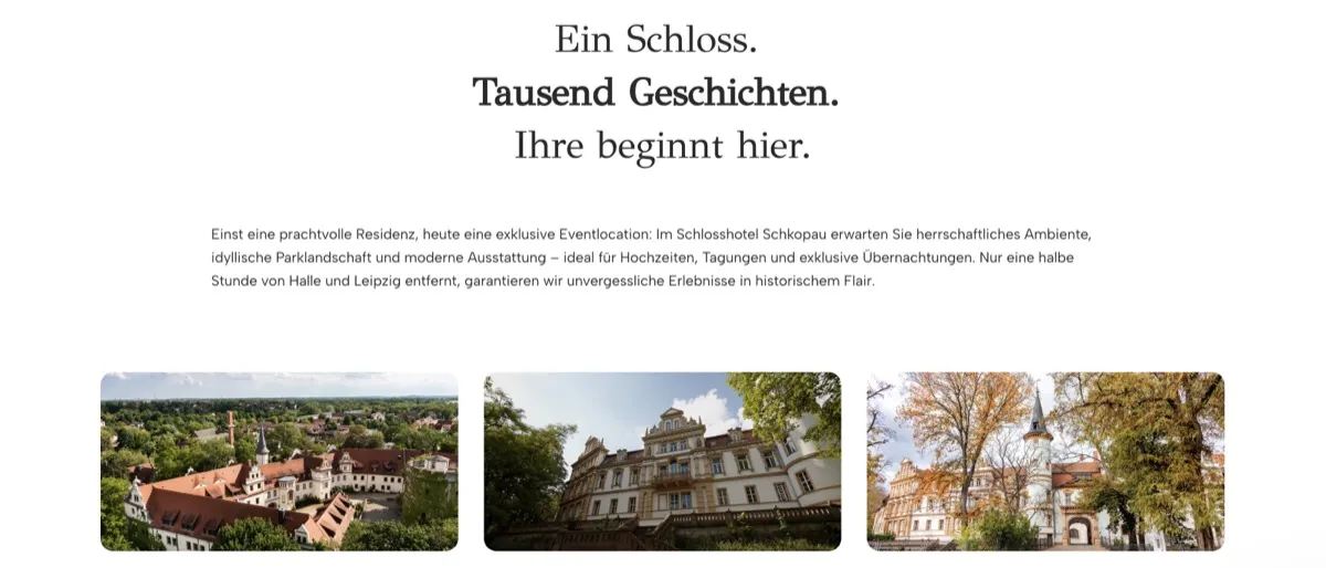 Schlosshotel Detail 2